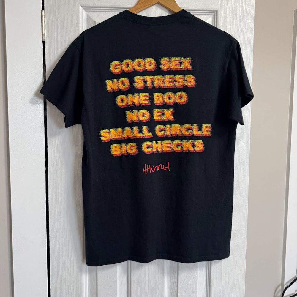 4 Hunnid Good Sex Blue Tee Men Adult Size Medium Streetwear